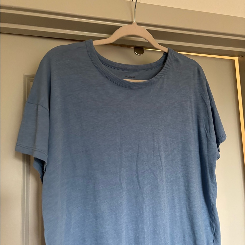 Madewell Blue Short Sleeve Tee